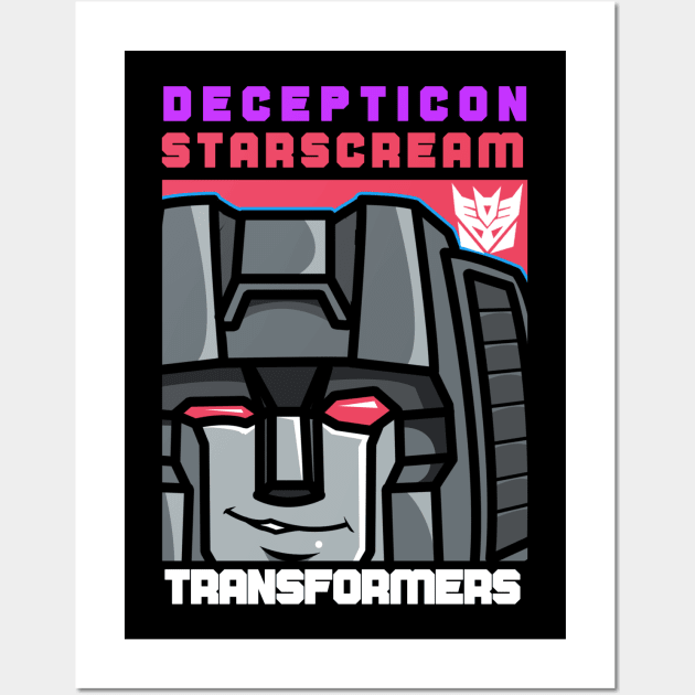 starscream Wall Art by 10thstreet